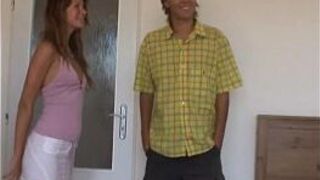 First sex date Ingrid on video porn video